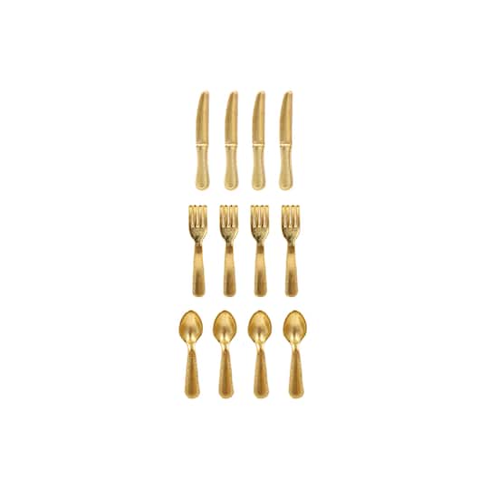 Mini Gold Utensil Set by Make Market®